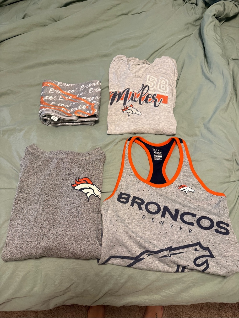 Denver Broncos Apparel Bundle